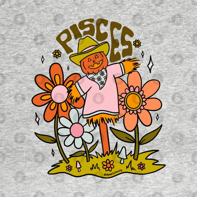 Pisces Scarecrow by Doodle by Meg